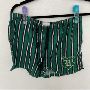 Peter alexander - Slytherin sleep shorts - size M